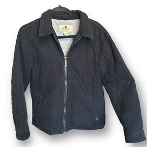 Woolrich women's quilted black jacket medium